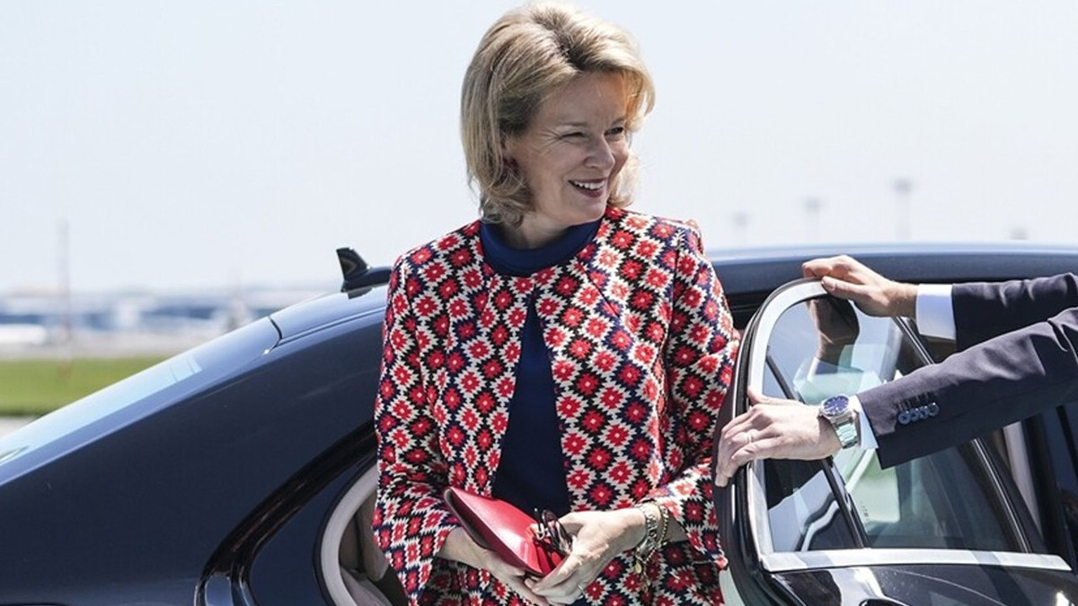 Belçika Kraliçesi Mathilde Türkiye'den ayrıldı