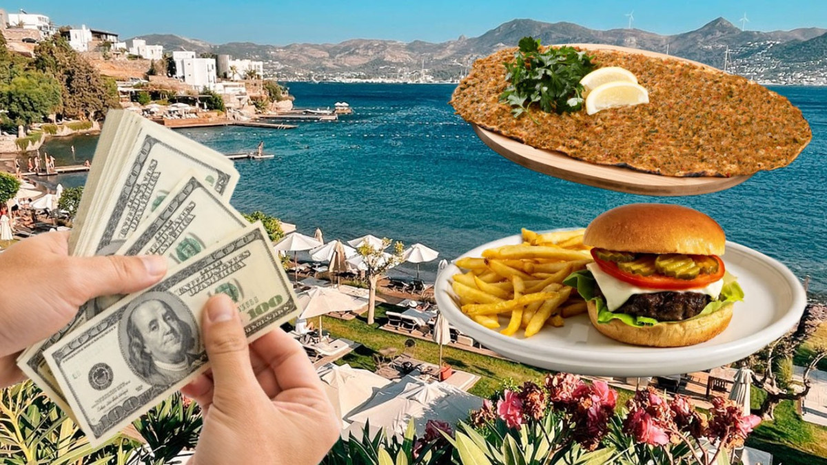 Bodrum’da sezon başladı, fiyatlar cep yaktı! Plaj girişi 230 Euro, lahmacun 30 Euro