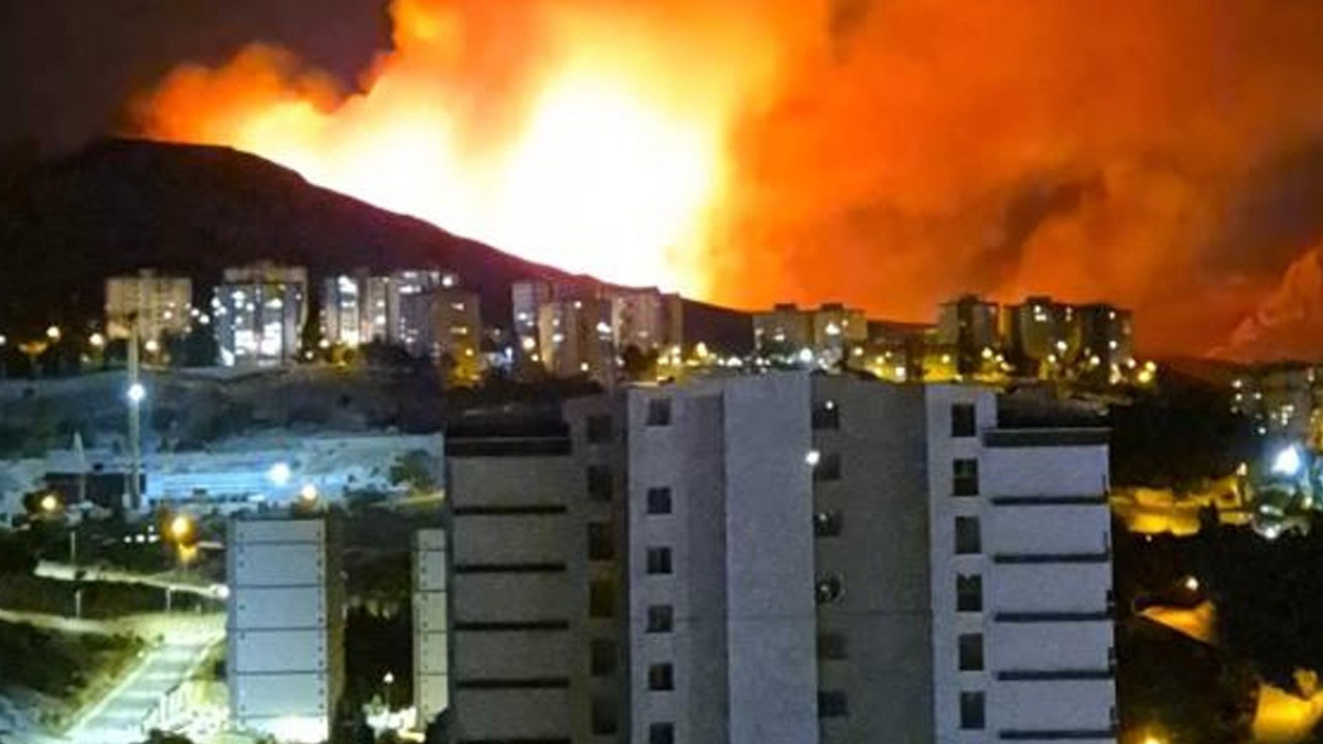 Ankara'da aÄaçlık alanda yangın: 1 Åüpheli gözaltında