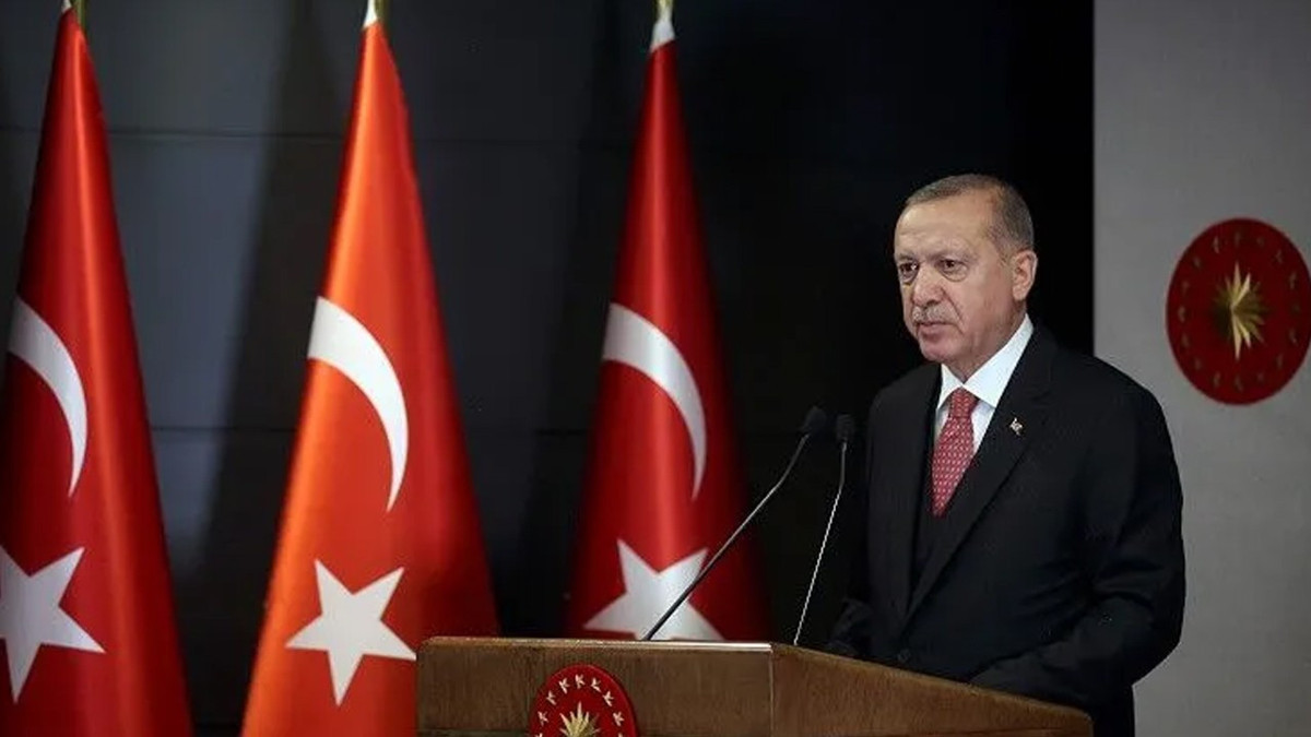 CumhurbaÅkanı ErdoÄan, Litvanya BaÅbakanı Sinkevicius ile görüÅtü
