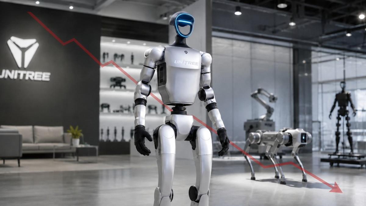 Ãinli robot devinde sert çöküÅ: Hisseleri üç günde eridi