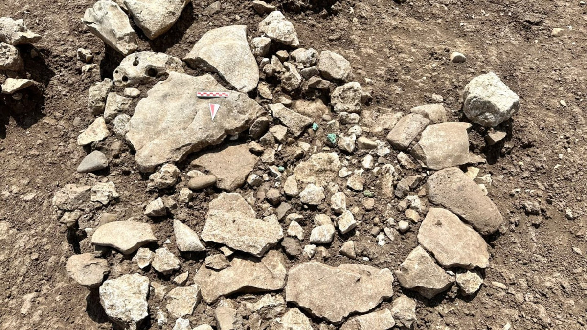 Diyarbakır'da 9 bin yıllık madencilik iÅliÄi gün yüzüne çıkarıldı