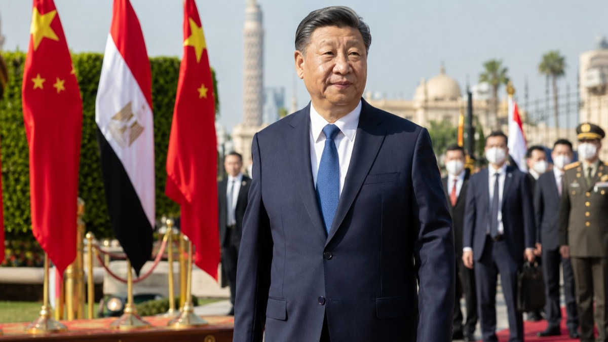 Ãinâden Mısır hamlesi: Xi 10 yıl sonra Kahireâde