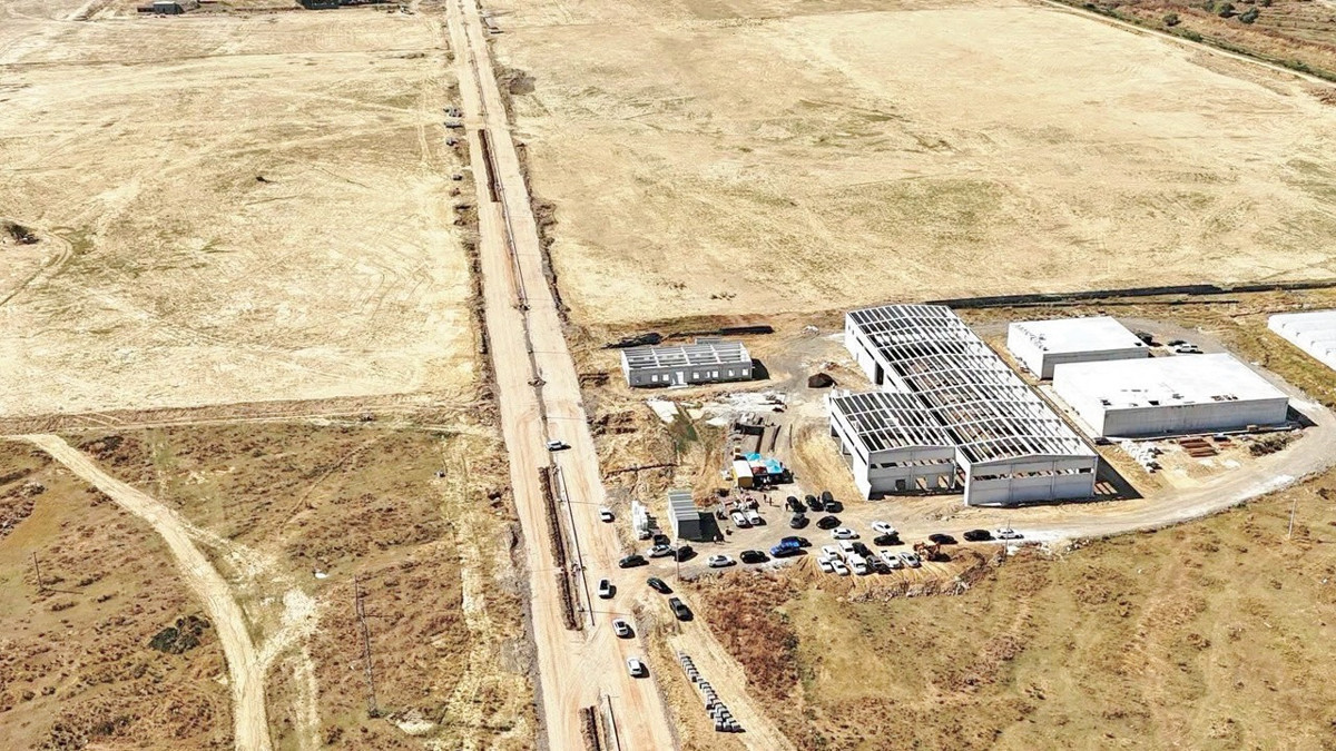 Simav Jeotermal Sera OSBâde sona yaklaÅıldı