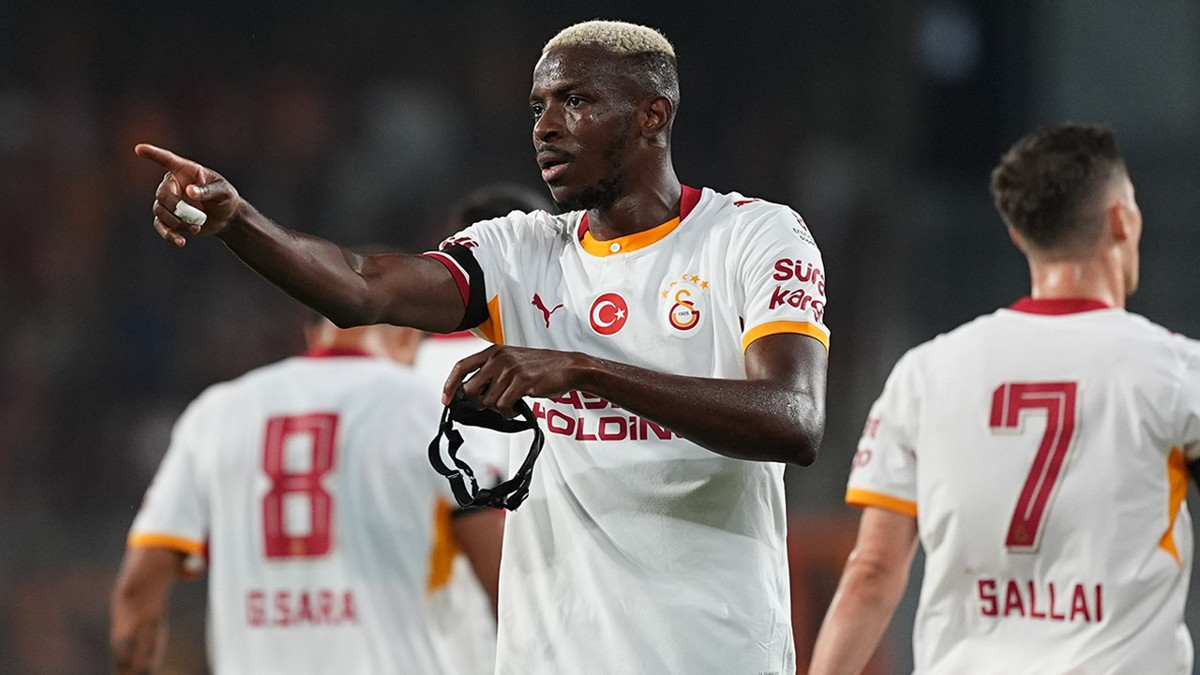 Galatasaray'da Victor Osimhen sakatlandı