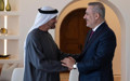 Bakan Fidan, BAE Devlet Başkanı Al Nahyan ile bir araya geldi