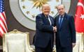 Beyaz Saray, Trump ve Erdoğan'ın tokalaştığı fotoğrafı paylaştı
