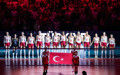 Kabine üyeleri, A Milli Kadın Voleybol Takımı'nı kutladı