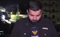 Gazeteci canlı yayında İsrail füzesinin hedefi oldu