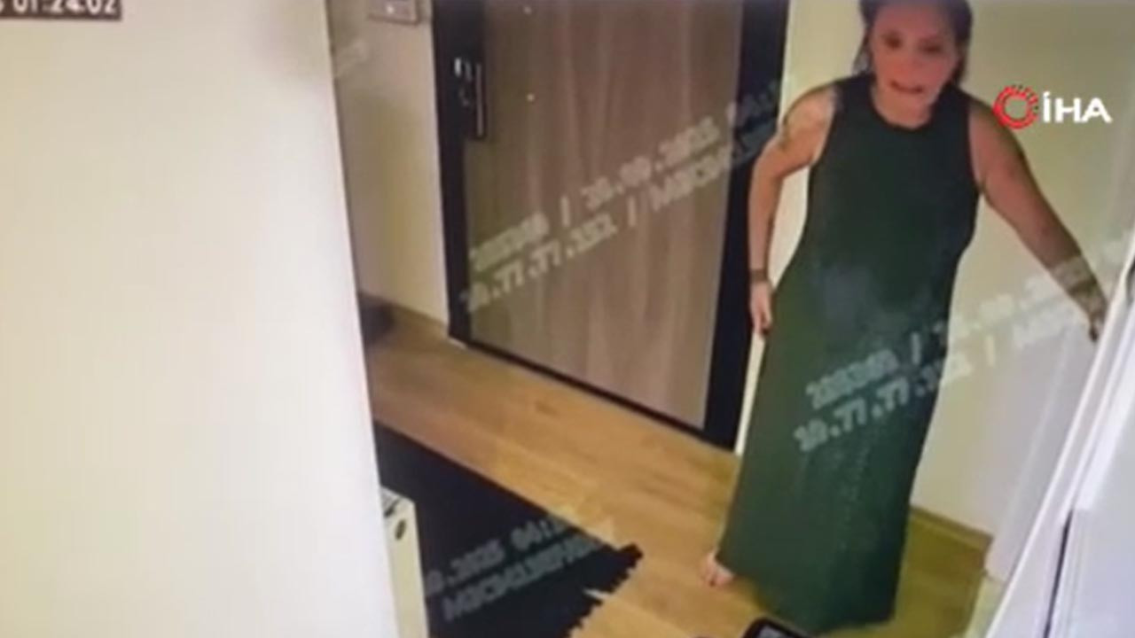 Güllü'nün düşmeden önceki son görüntüsü ortaya çıktı