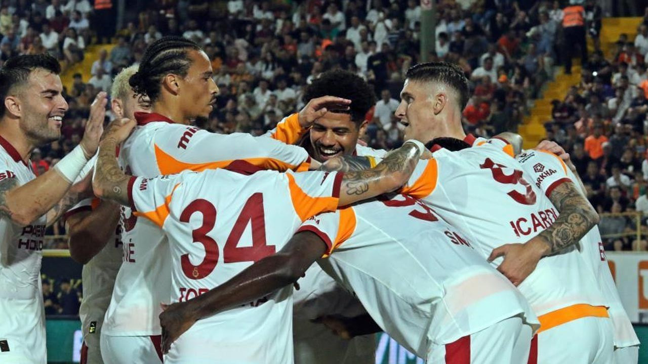 Galatasaray zorlu deplasmandan 3 puanı kaptı
