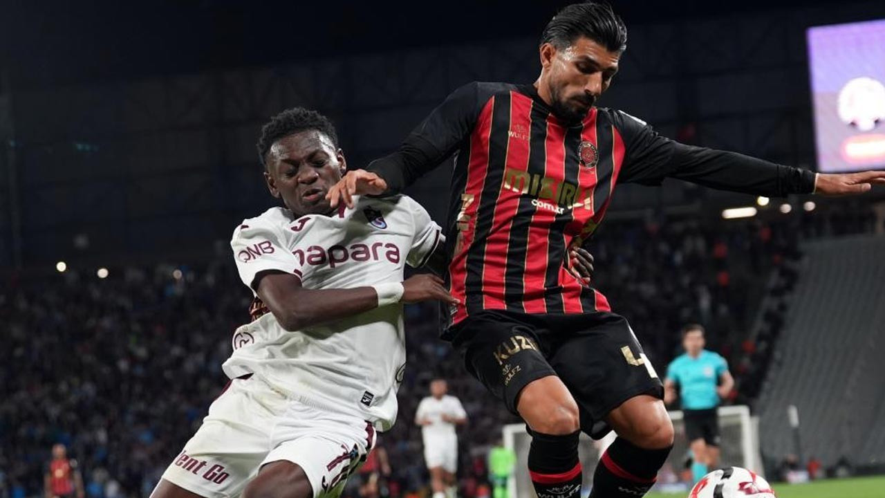 İstanbul'da nefes kesen maç: Fatih Karagümrük 3-4 Trabzonspor