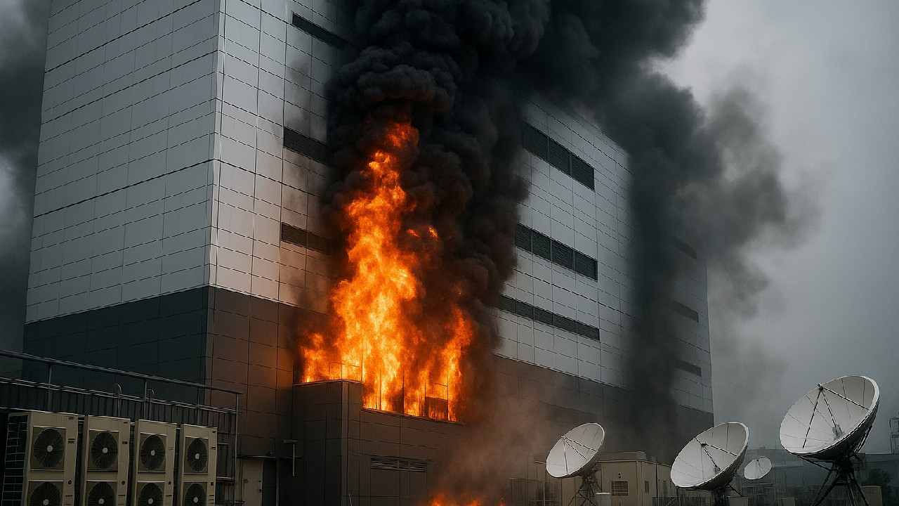 Veri merkezinde patlama! Hayat felç oldu