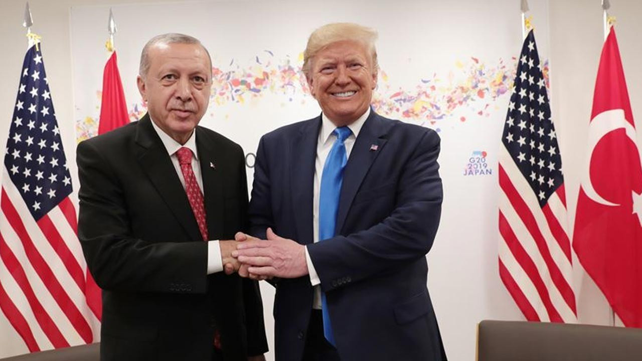 Son dakika! Cumhurbaşkanı Erdoğan, Trump ile görüştü