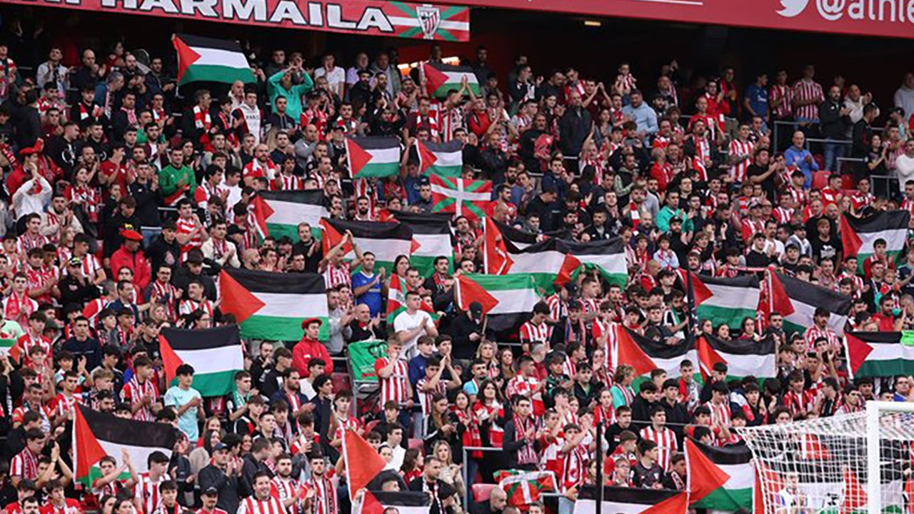 La Liga’daki Bask takımları bu hafta Filistin’e destek verdi