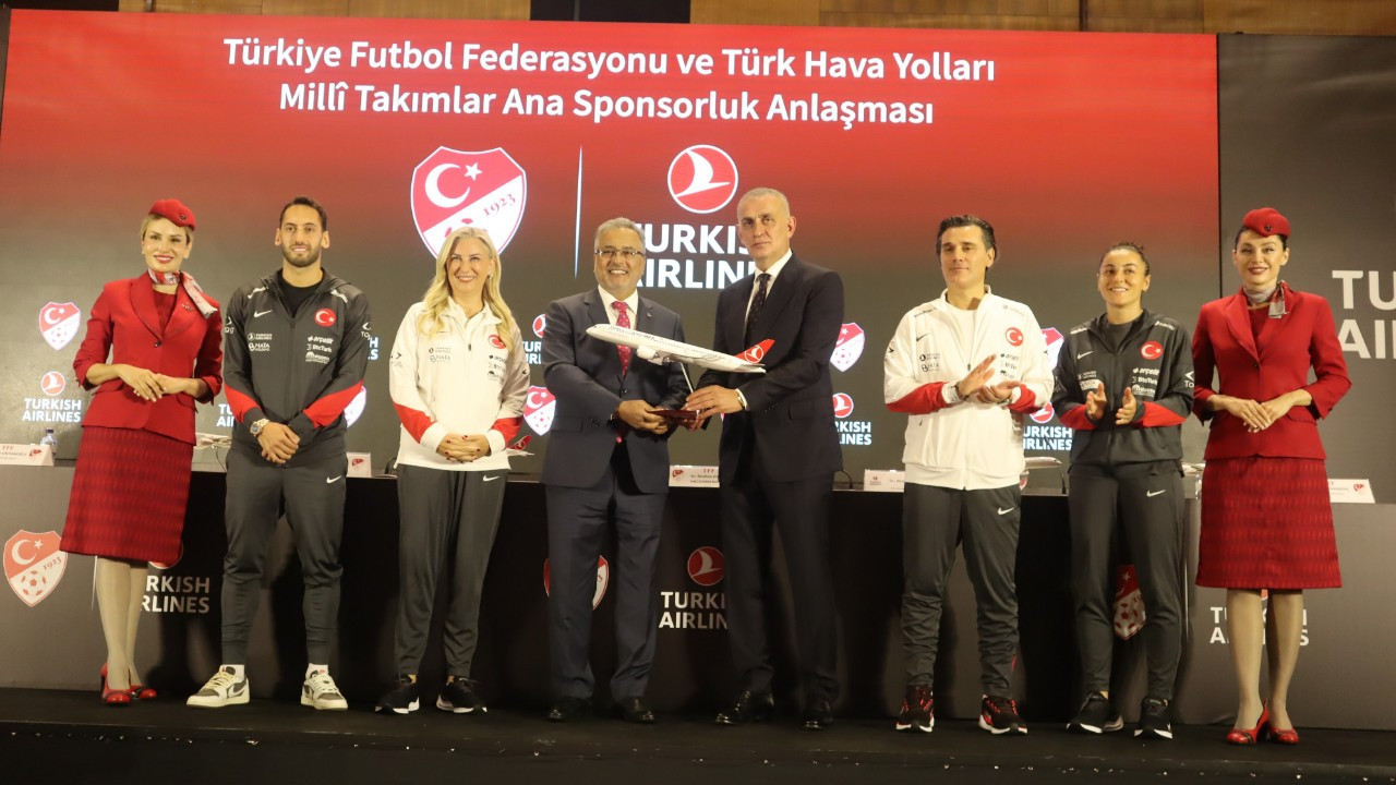 TFF ile THY arasında milli takım sponsorluğu 3 yıllığına yenilendi