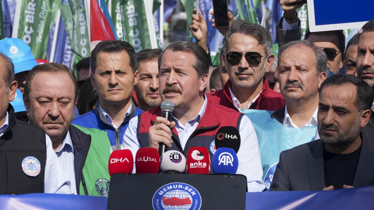 Memur-Sen’den TBMM önünde ek zam çağrısı