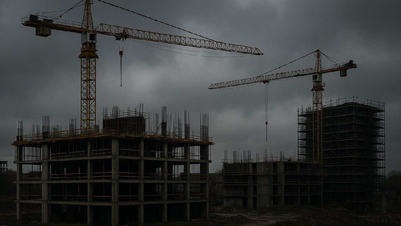 İngiltere'de inşaat sektöründe son 5 yılın en keskin düşüşü