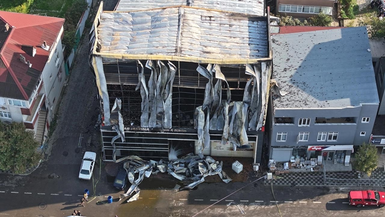 Bakan Tunç'tan Kocaeli'ndeki fabrika yangına ilişkin açıklama: 11 kişi gözaltına alındı