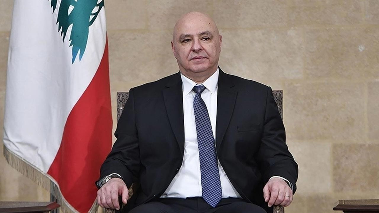 Lübnan Cumhurbaşkanı Avn, Beyrut'ta ABD heyetini kabul etti