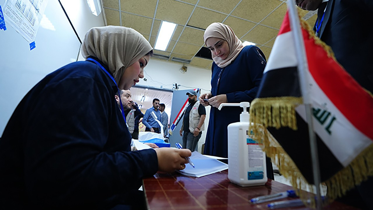Irak’ta genel seçime katılım oranı yüzde 55'i geçti