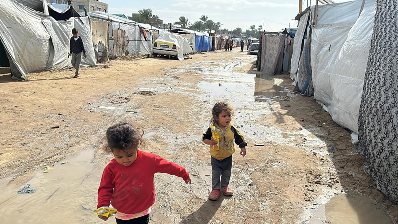 Gazze'de felaket üstüne felaket: Şiddetli yağış mevcut insani krizi derinleştiriyor