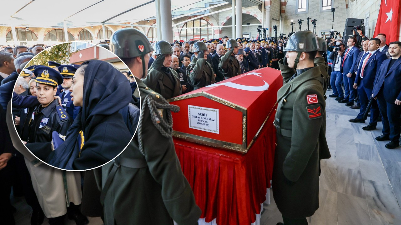 Uçak kazasının son şehidi de uğurlandı: Oğlu cenazeye babasının kıyafetiyle katıldı