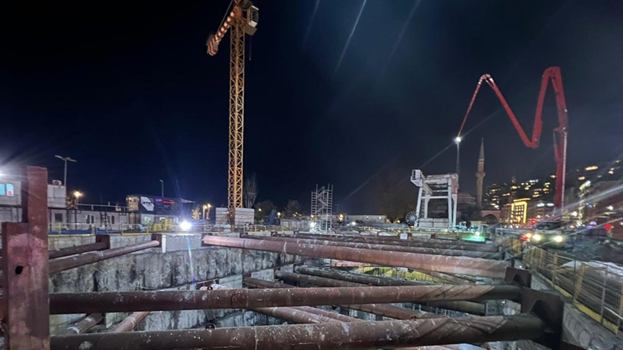 Metro inşaatında yaşanan kazada 2 gözaltı