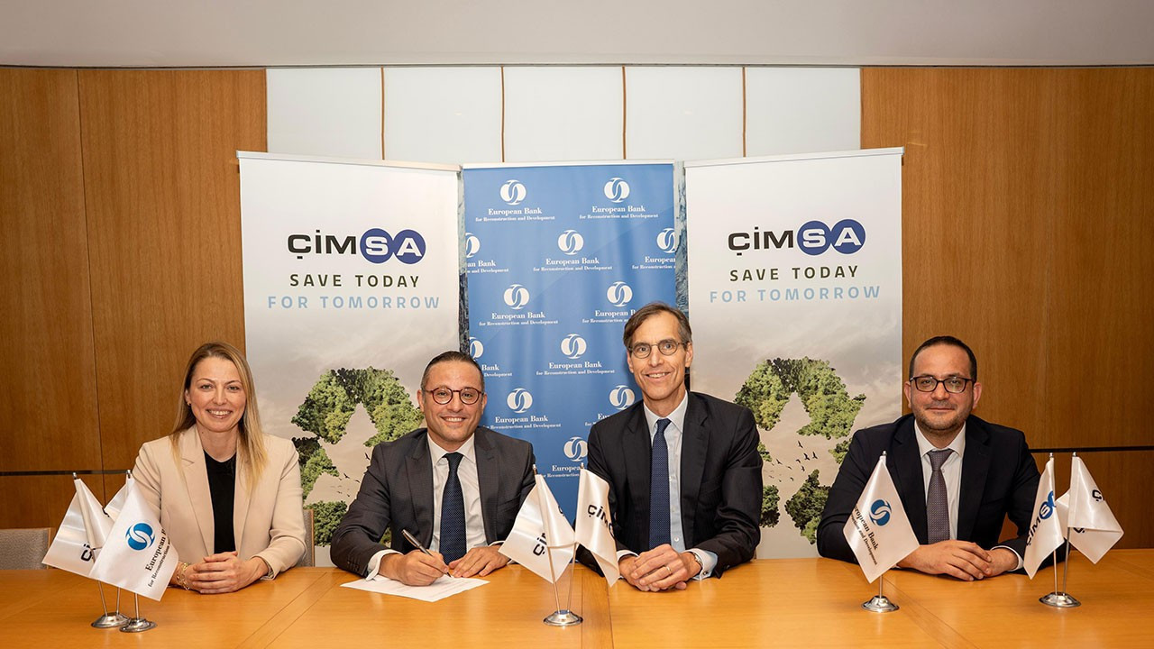 Çimsa'nın sürdürülebilirlik yatırımlarına EBRD'den 50 milyon euroluk finansman