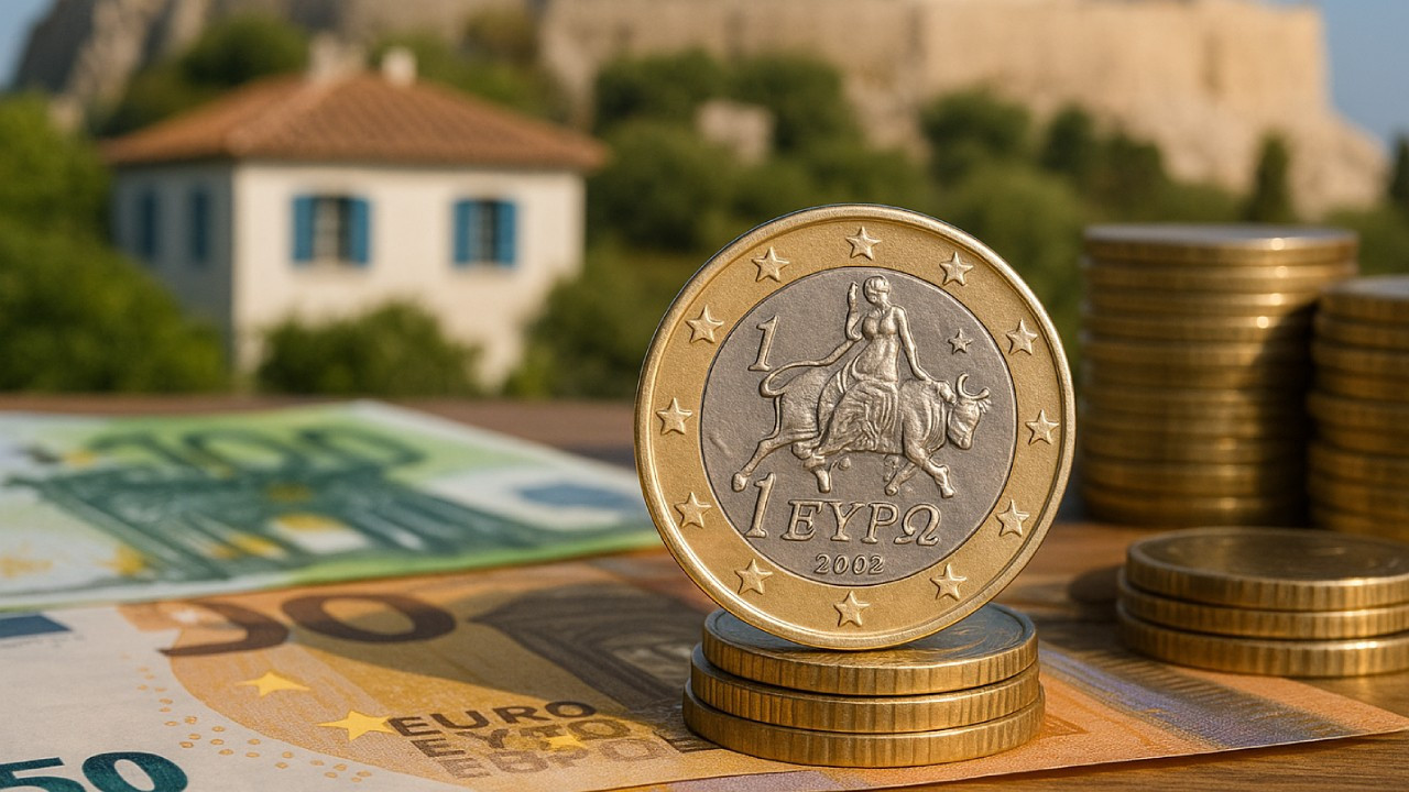 Yunanistan hane halkı serveti 1 trilyon Euro'yu aştı