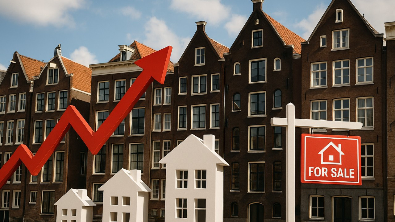 Hollanda’da konut fiyatları yıllık yüzde 6,6 arttı