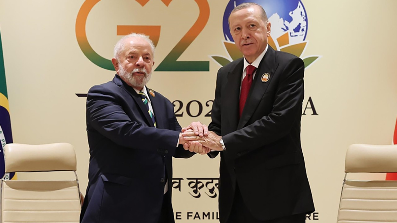 Erdoğan, Brezilya Devlet Başkanı Silva ile görüştü