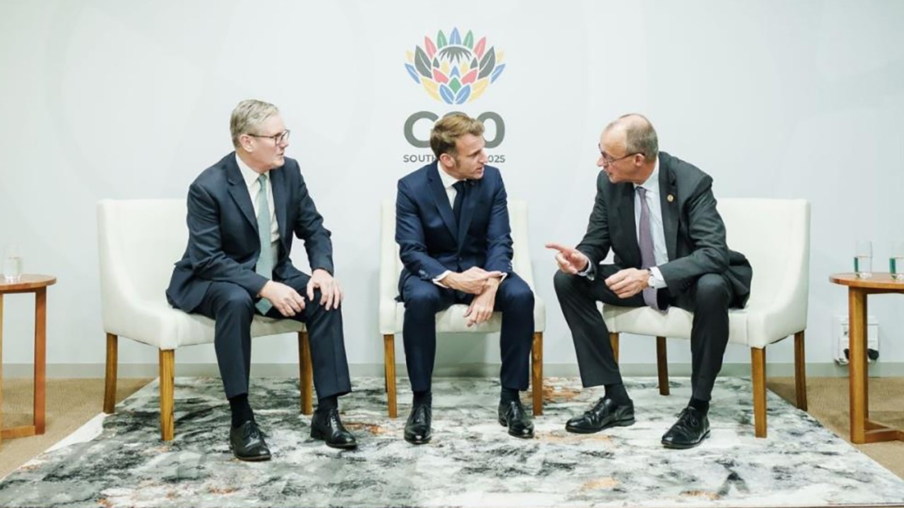 Macron, Merz ve Starmer, G20’de ABD’nin Ukrayna planını görüştü