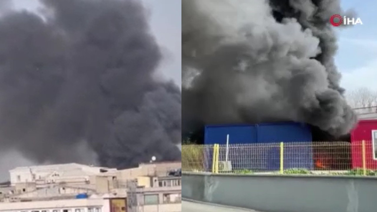 İstanbul'un köklü üniversitesinde korkutan yangın