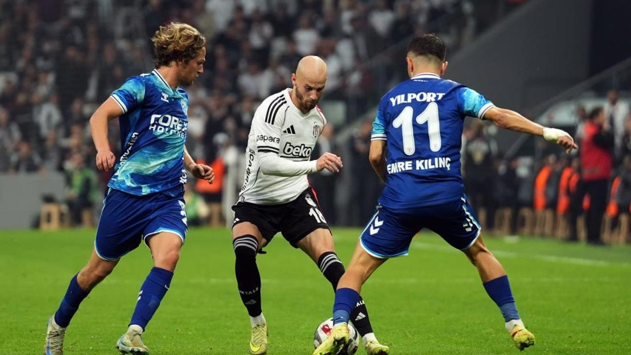 Beşiktaş, Samsunspor ile 1-1 berabere kaldı