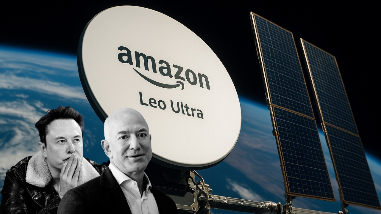Bezos ve Musk rekabeti uzaya çıktı! 1 Gbps internet dönemi başlıyor