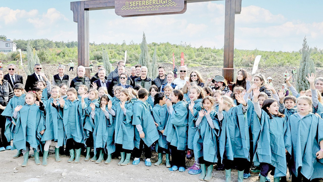 ALJ Türkiye’den İzmir Buca’ya 310 bin fidan