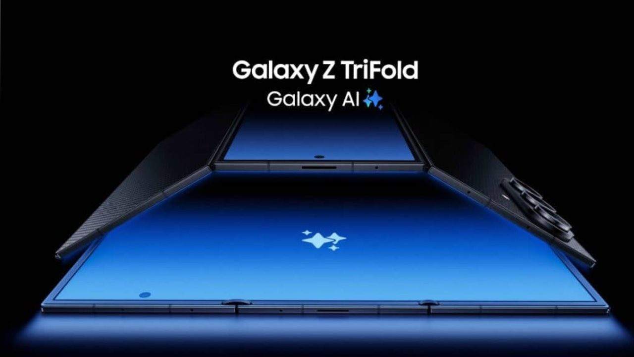 Samsung Galaxy Z TriFold resmen tanıtıldı: Üç katlı yeni tasarım sahnede! Fiyatı da belli oldu