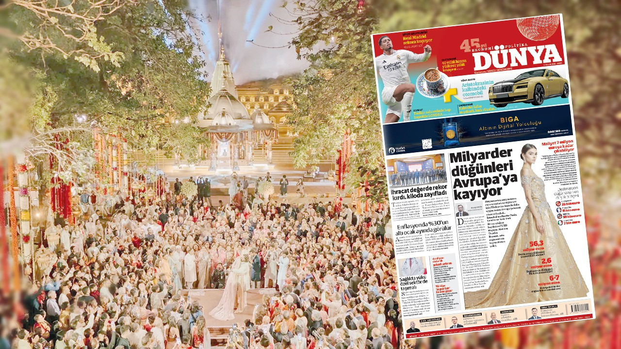 Milyarder düğünleri Avrupa’ya kayıyor