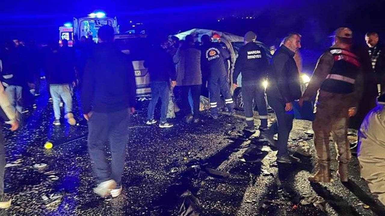Mardin'de katliam gibi kaza! Çok sayıda ölü ve yaralı var
