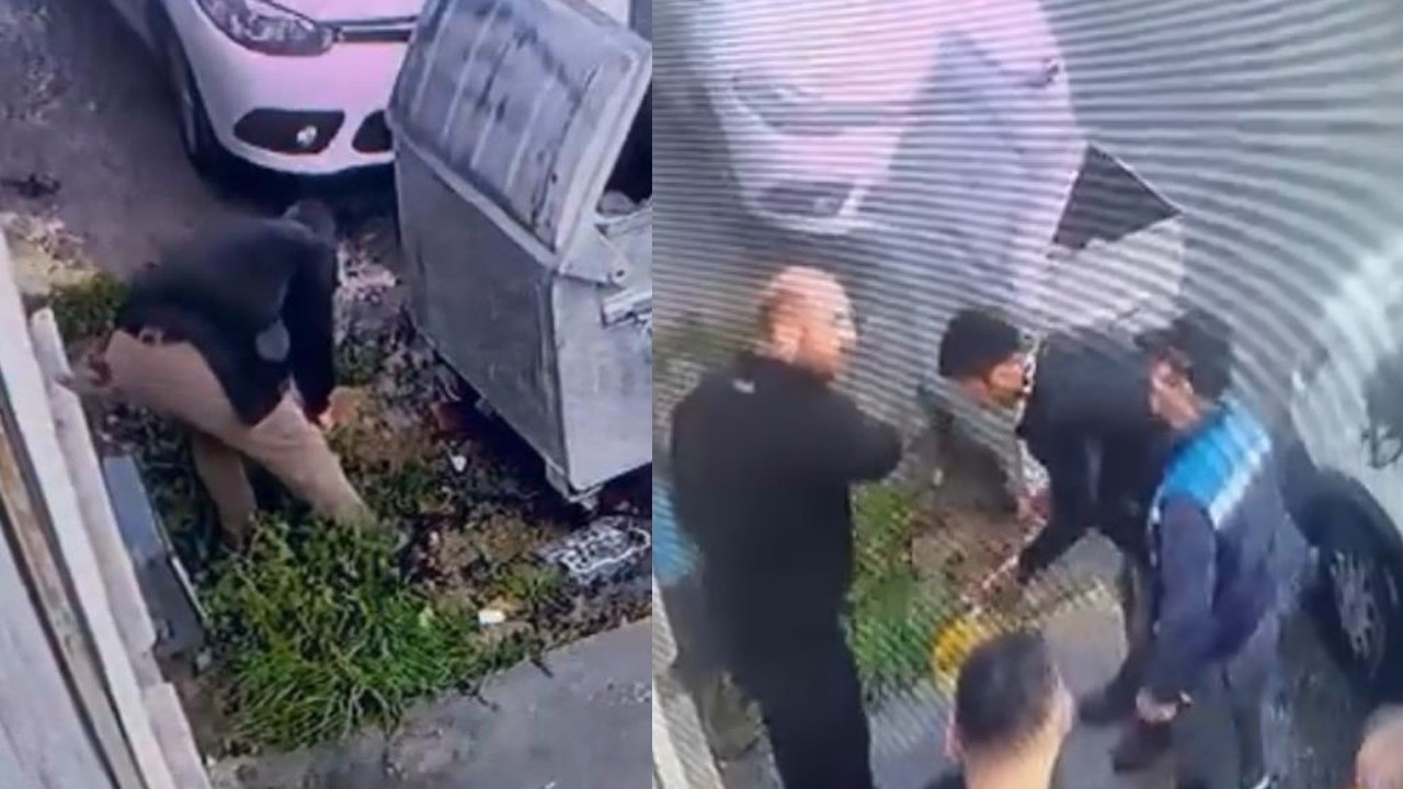 İSKİ çalışanının yaptığına bakın: Önce boruyu kesti, sonra tamire geldi