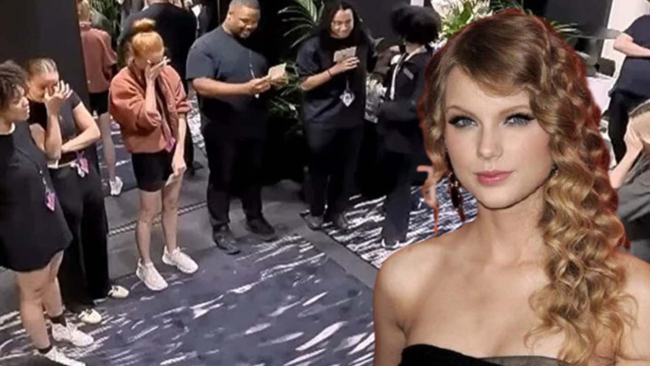 Taylor Swift'ten ekibine rekor ikramiye: Gözyaşlarına boğuldular