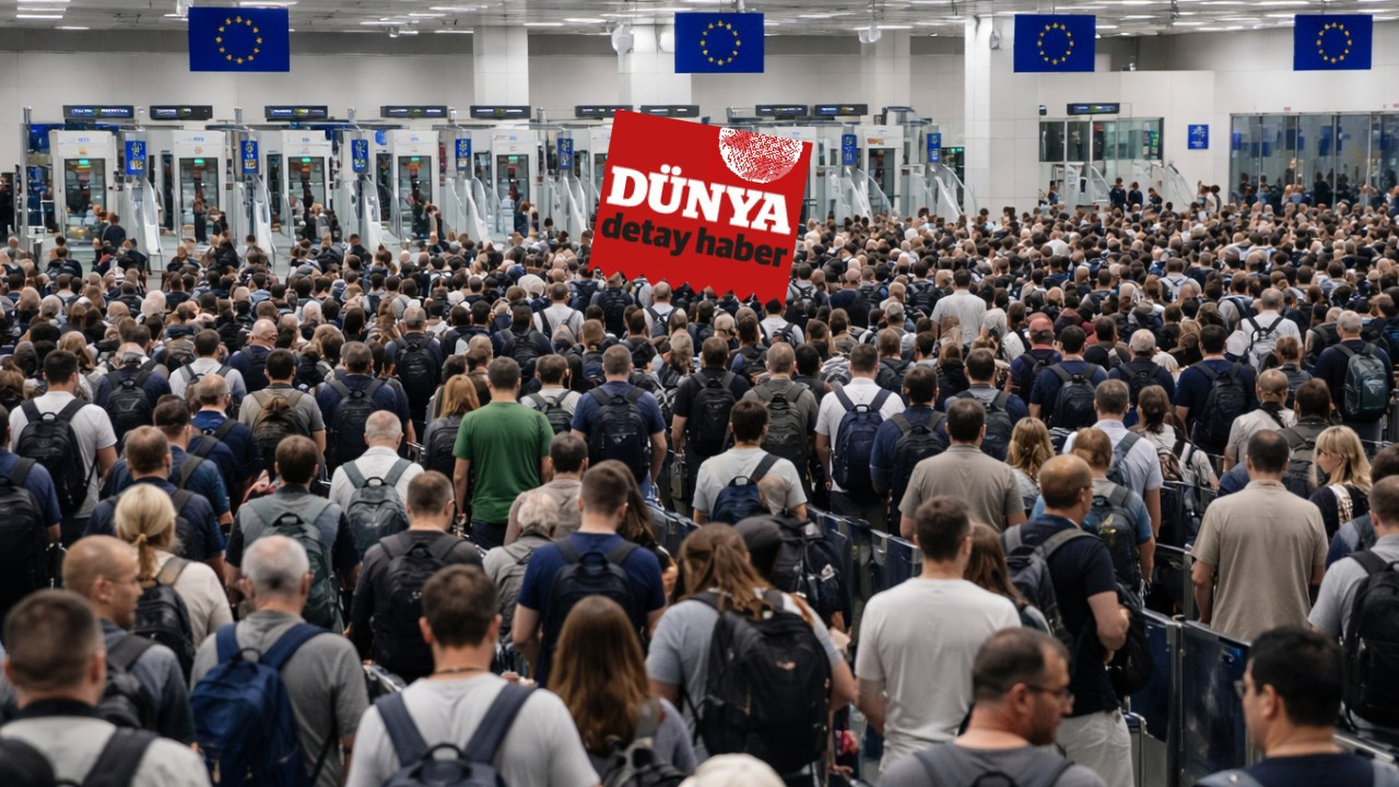 AB’nin yeni giriş-çıkış sistemi havalimanlarını kilitledi