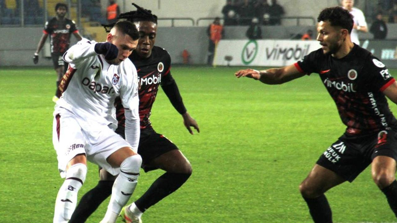 Trabzonspor'un yenilmezlik serisi sona erdi