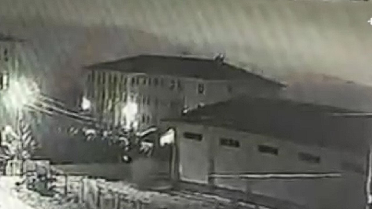 Libya Genelkurmay Başkanını taşıyan uçağın düşme anı