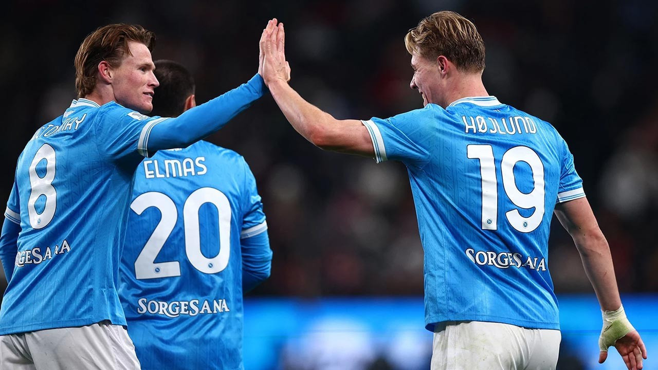 İtalya'da Süper Kupa'nın sahibi Napoli oldu