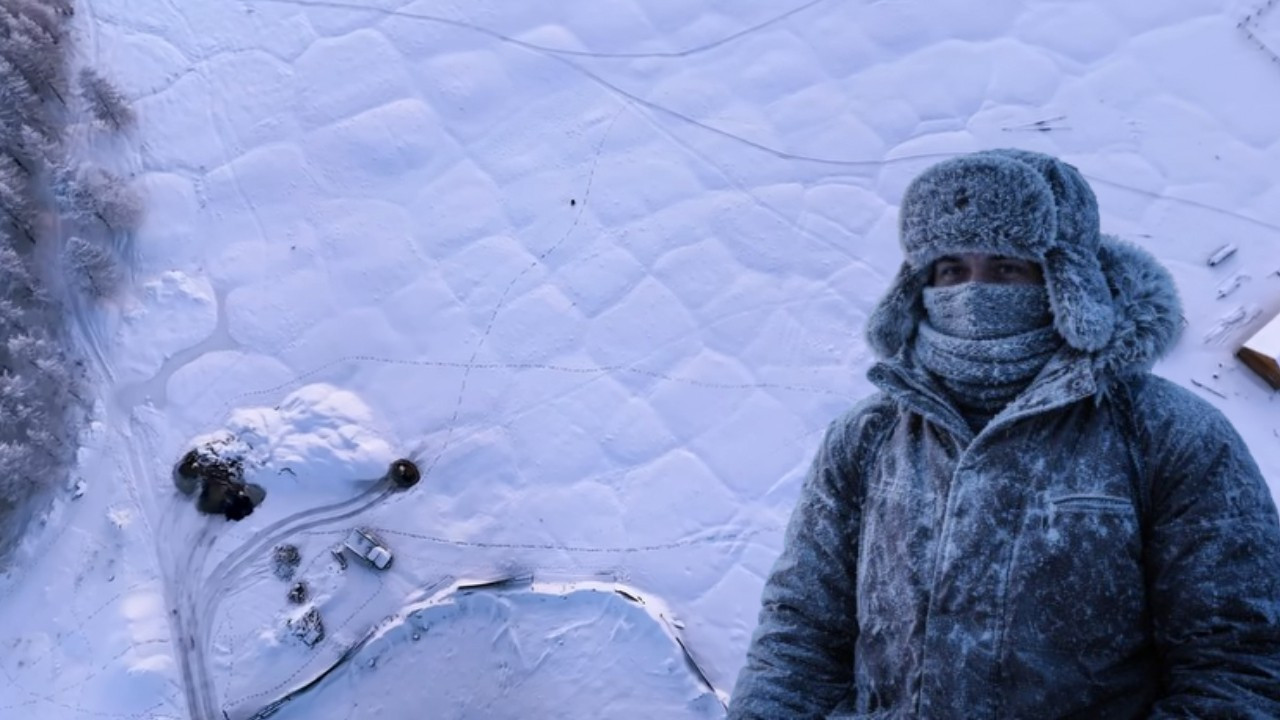 Hayat dondu! Dünyanın en soğuk noktasında eksi 56 dereceyi gördüler...