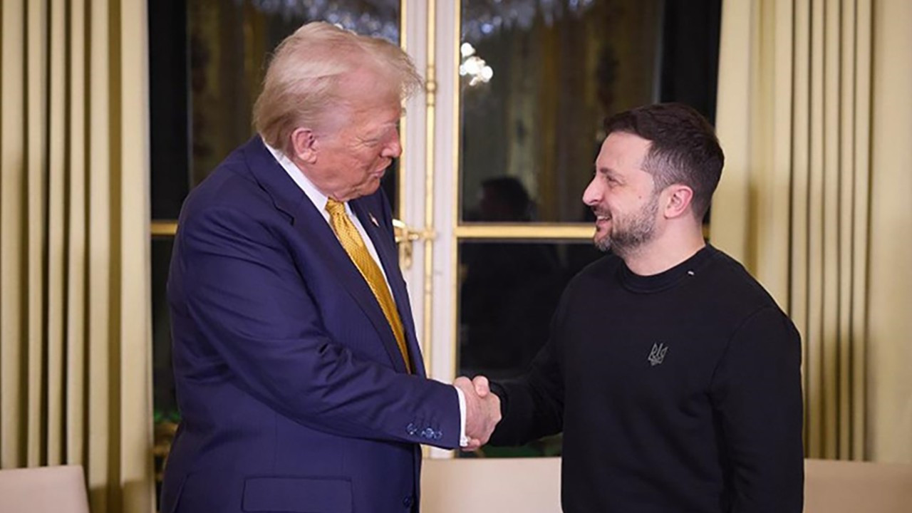 Trump ve Zelenskiy Florida’da barış için masada