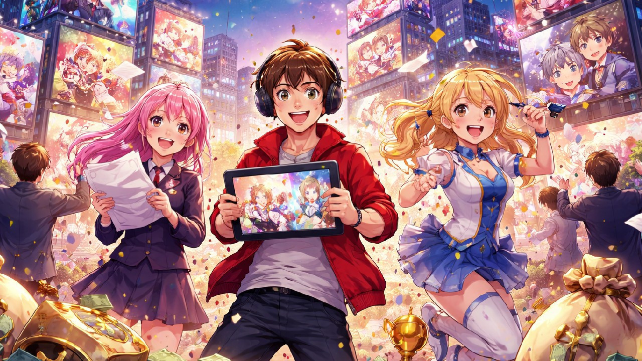 Anime endüstrisi rekor kırdı