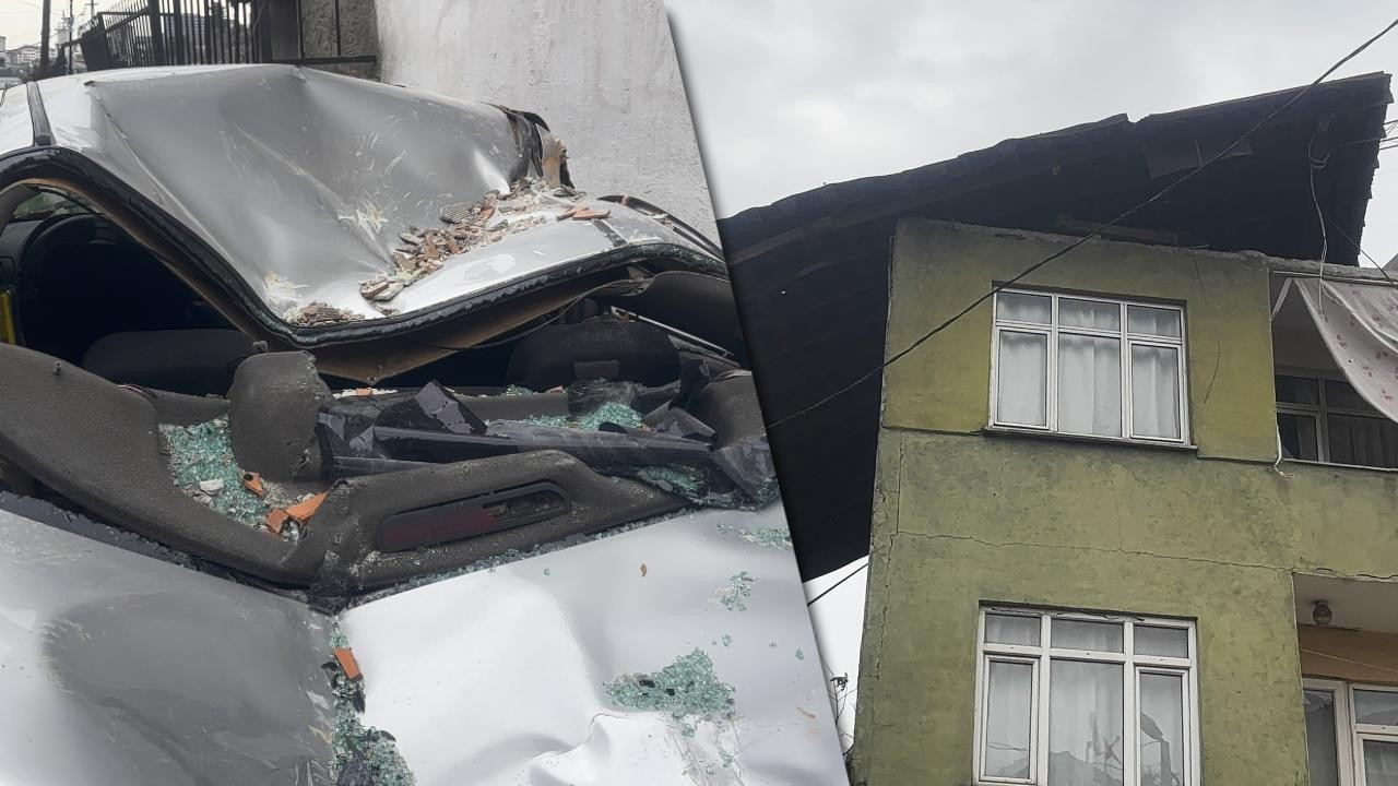 Marmara’da şiddetli lodos: Çatılar uçtu, ağaçlar devrildi